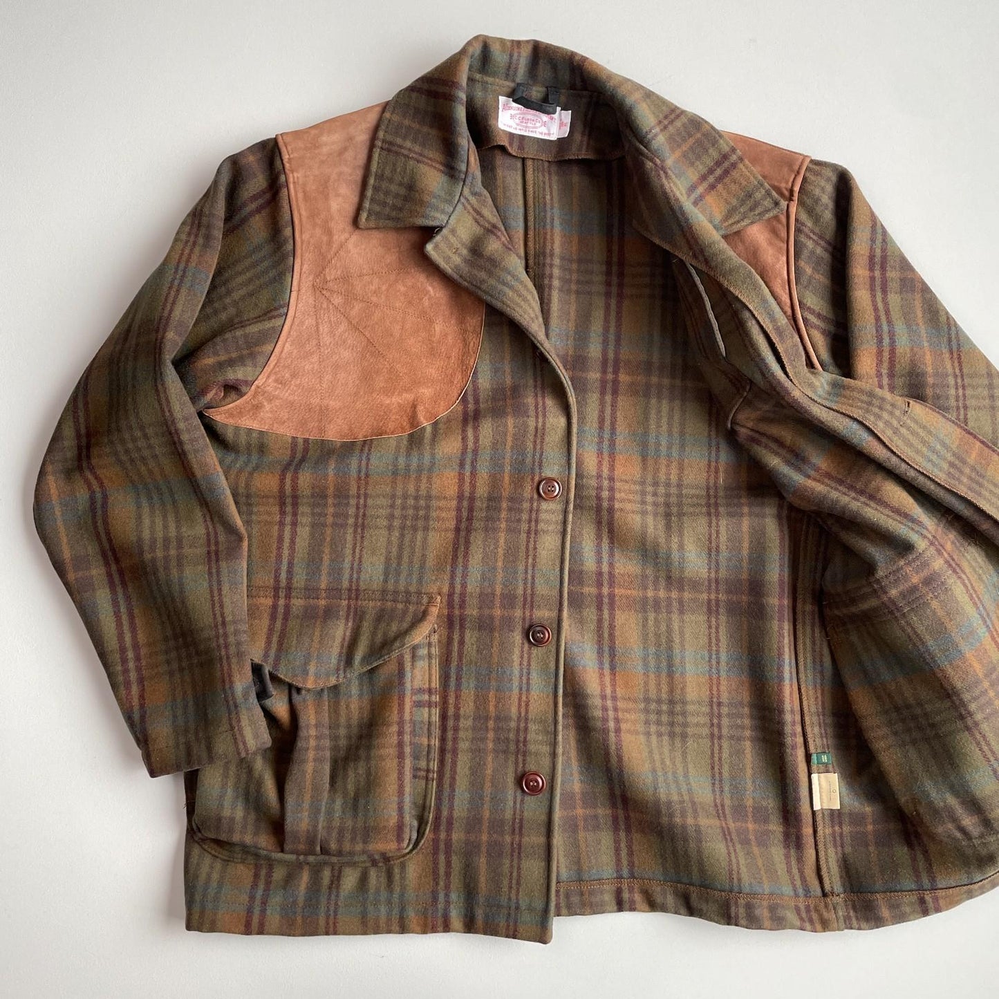 VNTG Filson (XL) Wool Plaid Shooting Cruiser Mackinaw Coat