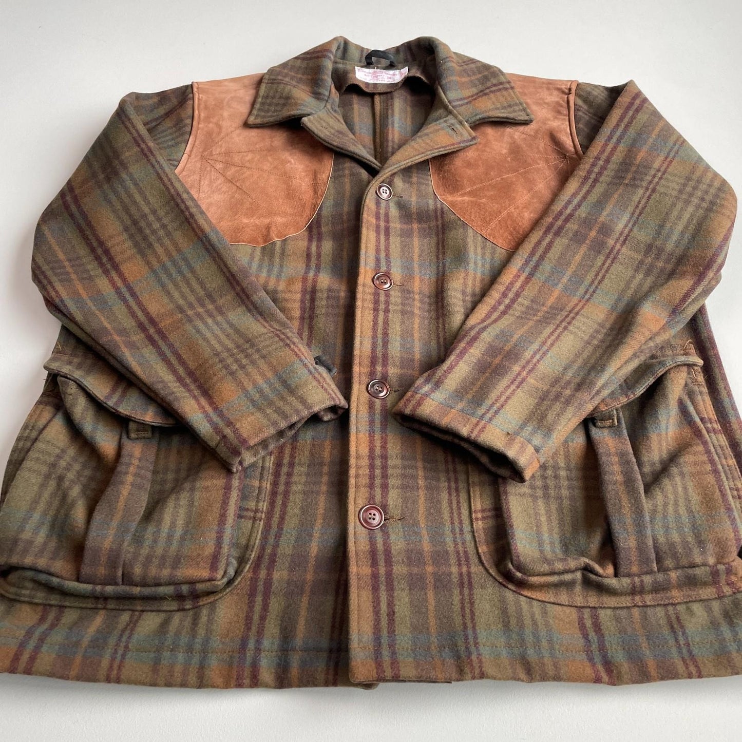 VNTG Filson (XL) Wool Plaid Shooting Cruiser Mackinaw Coat