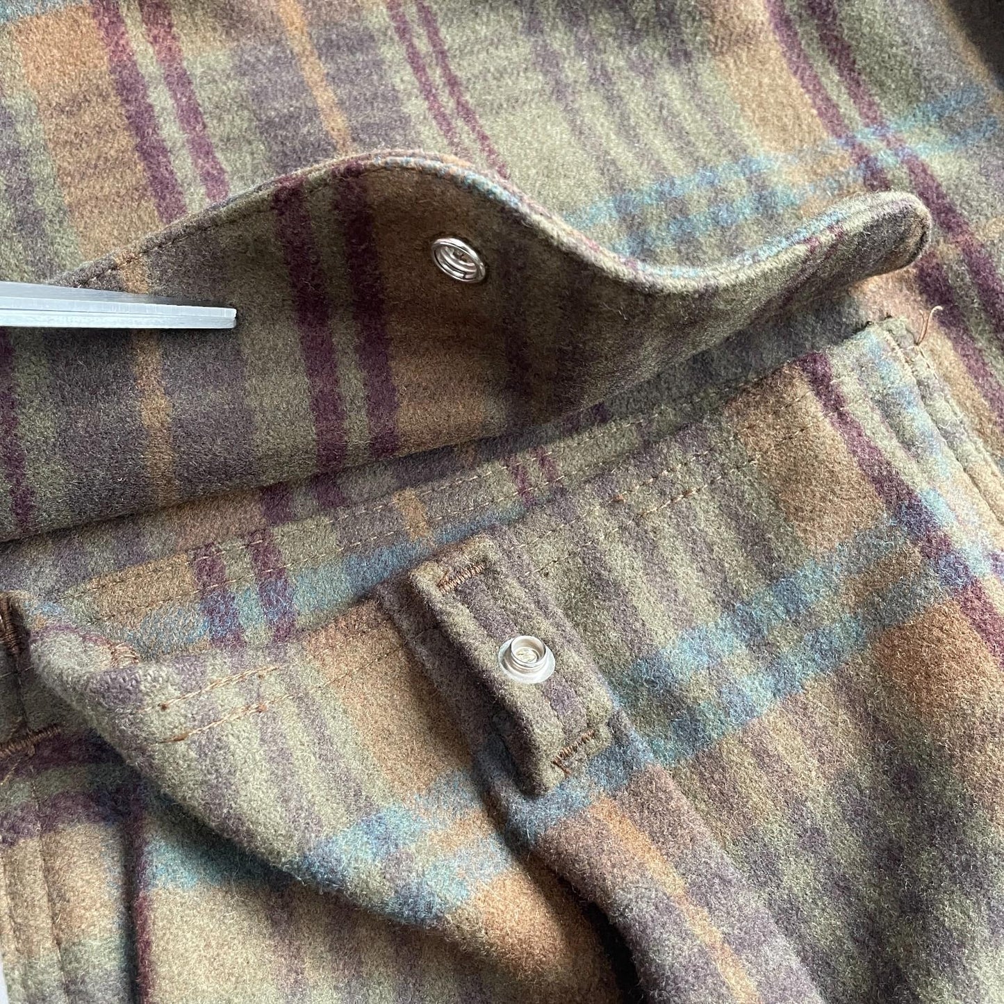 VNTG Filson (XL) Wool Plaid Shooting Cruiser Mackinaw Coat