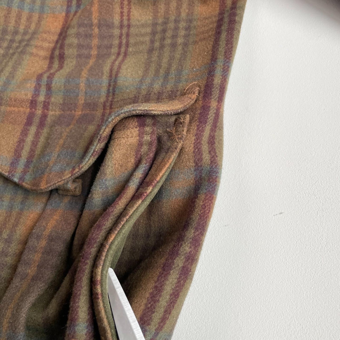 VNTG Filson (XL) Wool Plaid Shooting Cruiser Mackinaw Coat