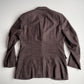 NWOT Ralph Lauren RRL (40R) Wool Tweed Micro-Check Brown/Maroon Sports Jacket