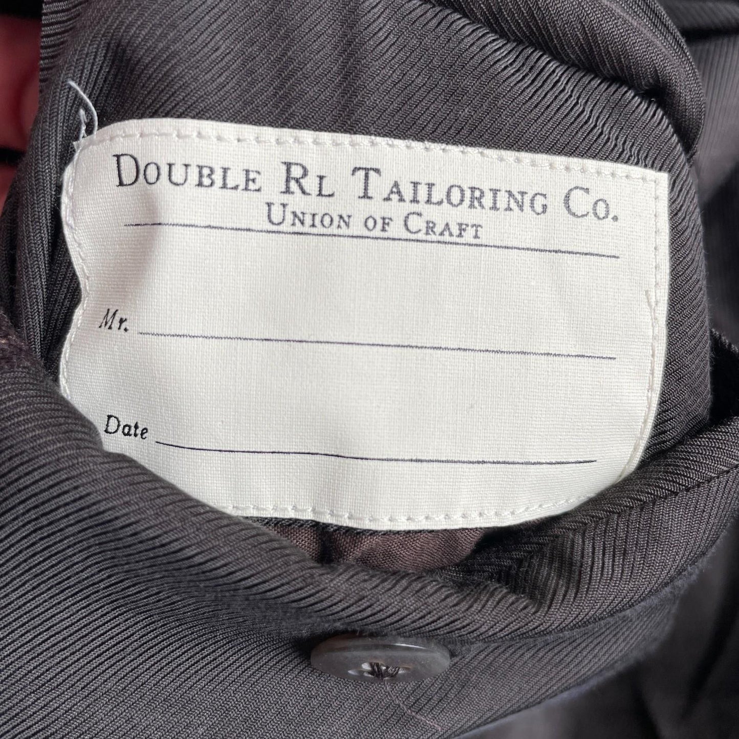 NWOT Ralph Lauren RRL (40R) Wool Tweed Micro-Check Brown/Maroon Sports Jacket