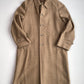 Burberry (42R) 100% Wool Camel Color Balmacaan Ragan Sleeve Over Top Coat
