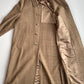 Burberry (42R) 100% Wool Camel Color Balmacaan Ragan Sleeve Over Top Coat