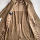 Burberry (42R) 100% Wool Camel Color Balmacaan Ragan Sleeve Over Top Coat