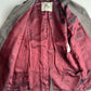 Burberry (54 / XL) Wool Linen Raglan Sleeve Back Belt Car Over Coat