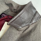 Burberry (54 / XL) Wool Linen Raglan Sleeve Back Belt Car Over Coat