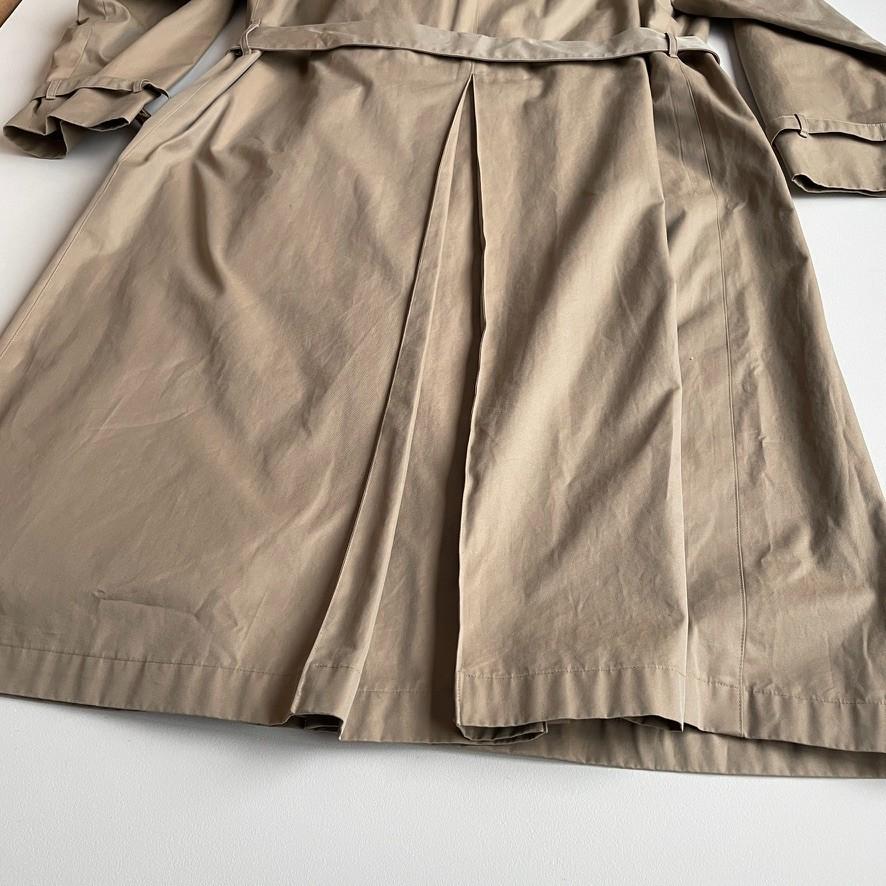 Paul Stuart (44L) 100% Cotton Gabardine Iridescent Raglan Balmacaan Coat
