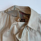 Paul Stuart (44L) 100% Cotton Gabardine Iridescent Raglan Balmacaan Coat