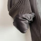 NWT Paul Stuart (XL) Deerskin Leather Chocolate Brown Bomber Jacket