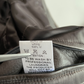 NWT Paul Stuart (XL) Deerskin Leather Chocolate Brown Bomber Jacket