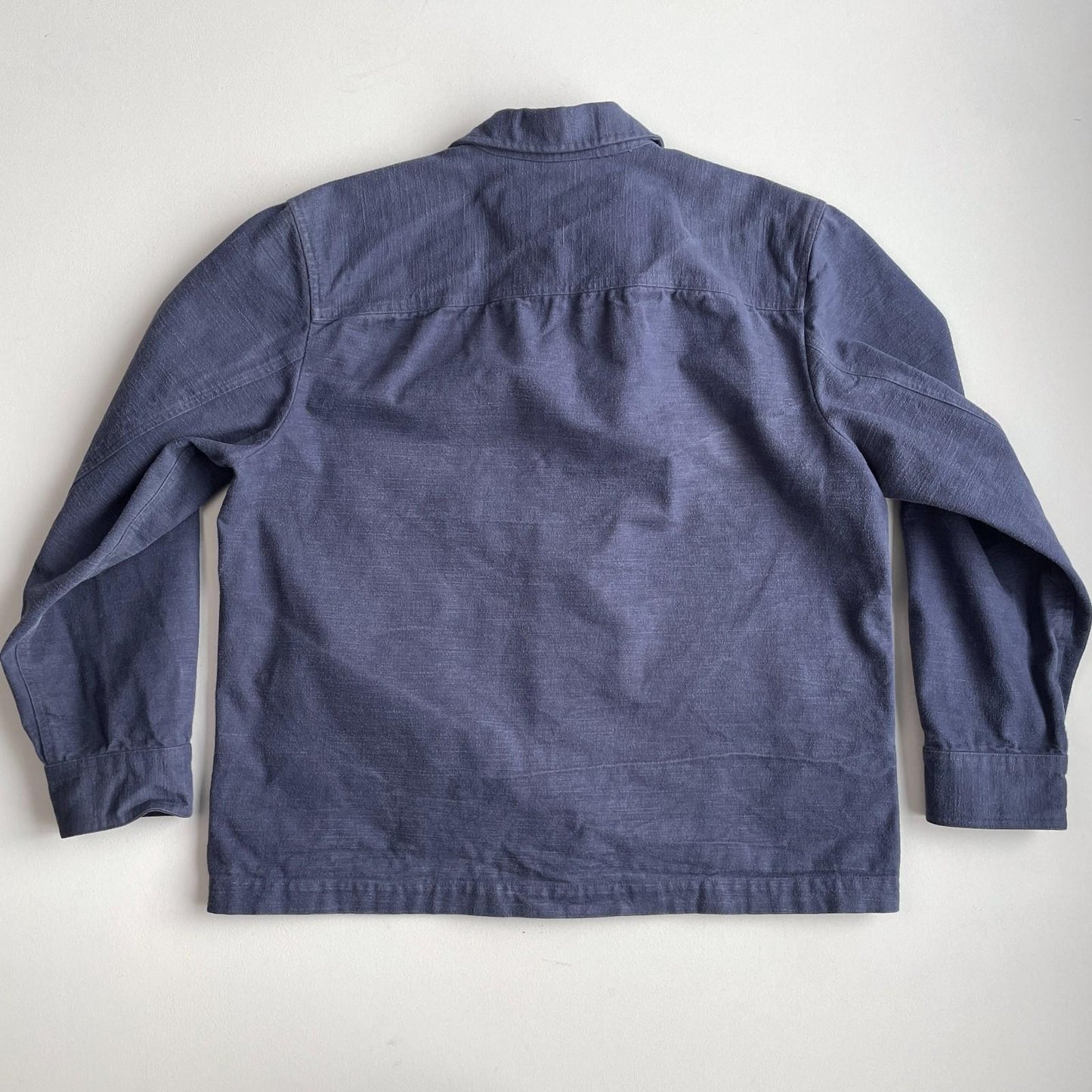Aime Leon Dore (XL) French "bleu de travail" Cape Pocket Cotton Chore Jacket