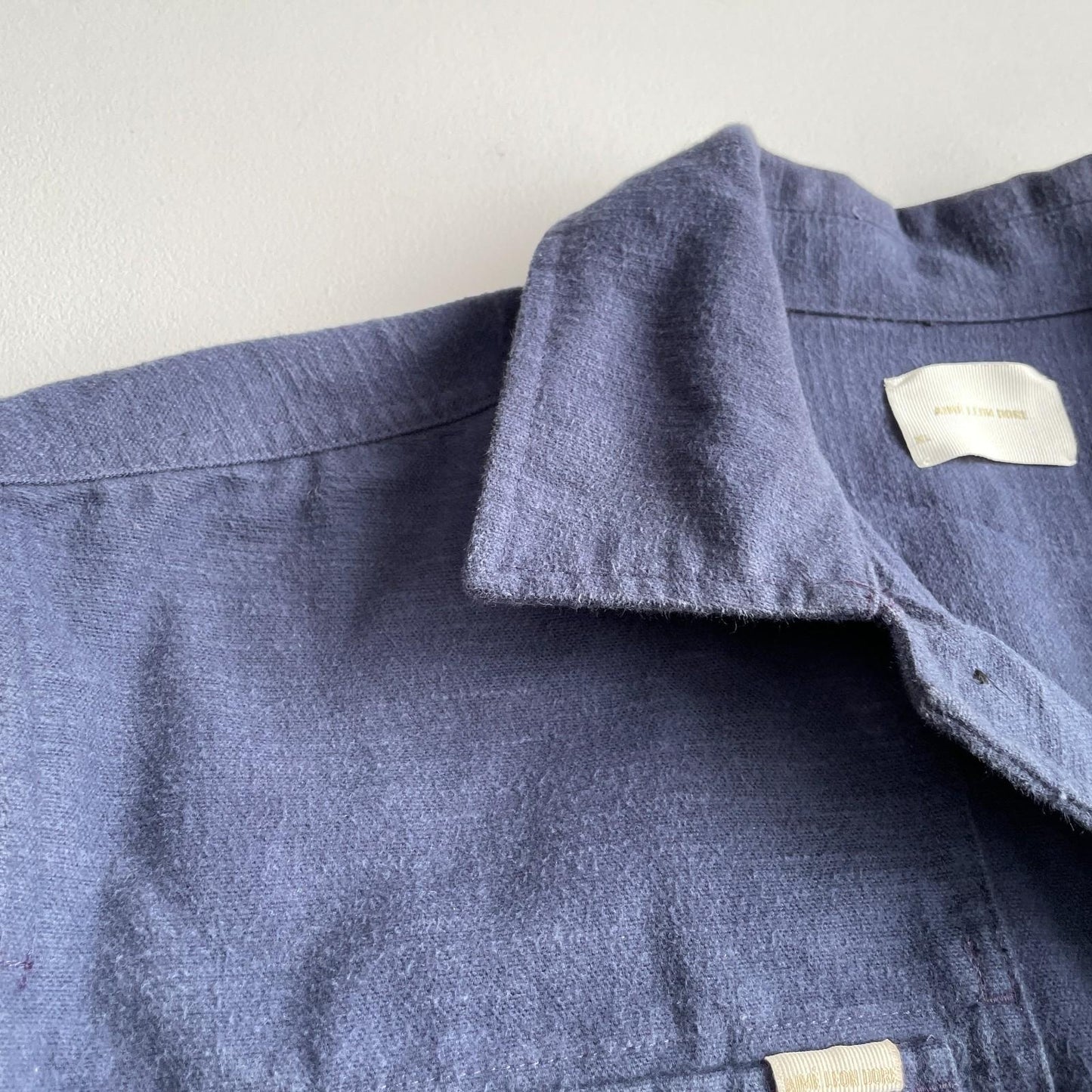 Aime Leon Dore (XL) French "bleu de travail" Cape Pocket Cotton Chore Jacket
