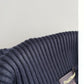 Paul Stuart (M) Navy Blue Wool Heavy Rib-Knit Zip Front Sweater Cardigan