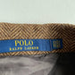 NWOT Polo Ralph Lauren (44R) Wool Tweed Rep Crest Trim Brown Sport Coat Jacket