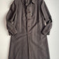 Canali (52 EUR / 42US) 100% Wool Birdseye Brown Car Top Coat
