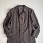 Canali (52 EUR / 42US) 100% Wool Birdseye Brown Car Top Coat