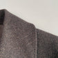 Canali (52 EUR / 42US) 100% Wool Birdseye Brown Car Top Coat