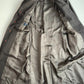 Canali (52 EUR / 42US) 100% Wool Birdseye Brown Car Top Coat