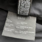 Barneys New York (XL) Black Leather Cafe Racer Motorcycle Jacket