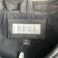 Barneys New York (XL) Black Leather Cafe Racer Motorcycle Jacket