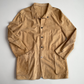 Armani Collezioni (44) Goat Suede Leather Metal Snap Button Chore Shirt Jacket