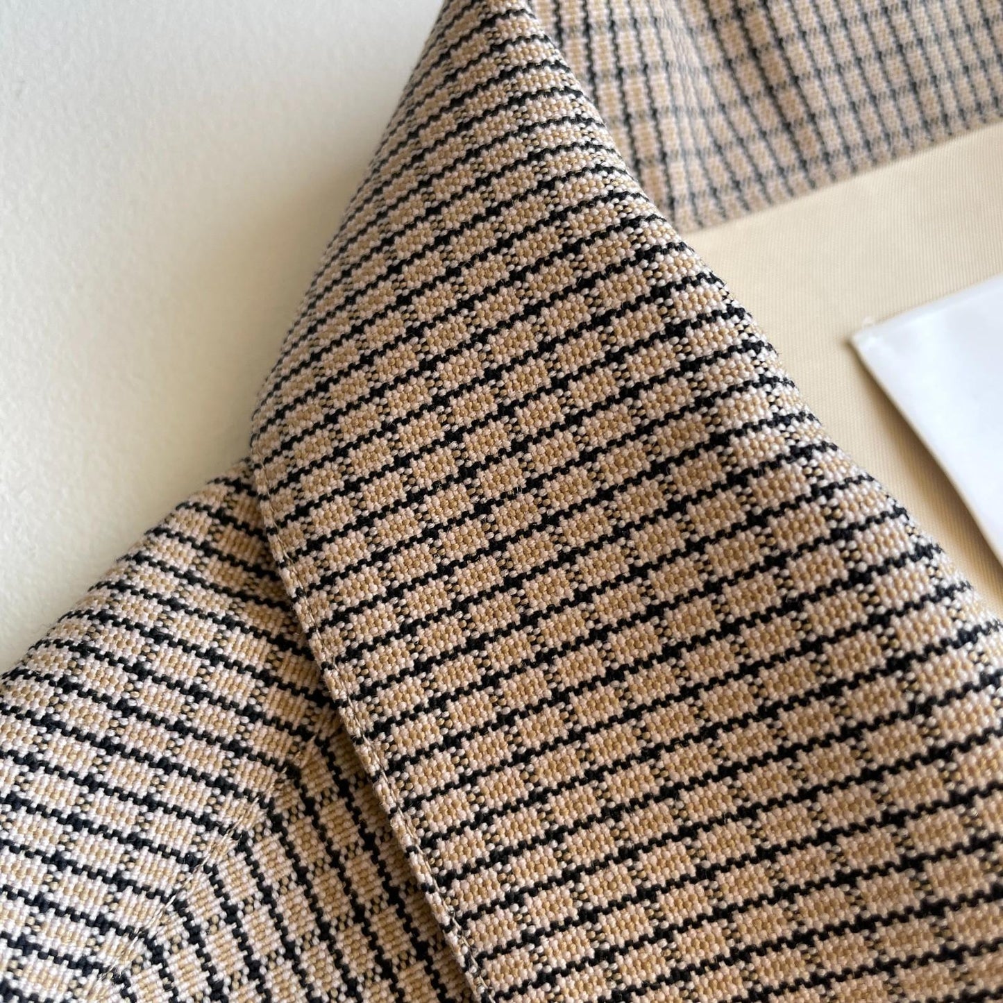 NWT Jil Sander (54 /2XL) 100% Wool Jacquard Grid Harrington-Style Jacket