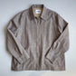 NWT Jil Sander (54 /2XL) 100% Wool Jacquard Grid Harrington-Style Jacket