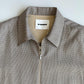 NWT Jil Sander (54 /2XL) 100% Wool Jacquard Grid Harrington-Style Jacket