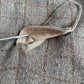 Polo Ralph Lauren (XL) 100% Wool Sage Green Check Twill Trim Cardigan Sweater