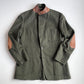 VNTG Paul Stuart (44L) Moss Green Flannel Wool Patch Pocket Country Sports Coat
