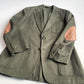 VNTG Paul Stuart (44L) Moss Green Flannel Wool Patch Pocket Country Sports Coat