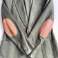 VNTG Paul Stuart (44L) Moss Green Flannel Wool Patch Pocket Country Sports Coat