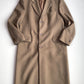 Saks Fifth Avenue (44) Wool Cashmere Made In Italy Camel Color Top Over Coat