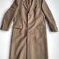 Saks Fifth Avenue (44) Wool Cashmere Made In Italy Camel Color Top Over Coat