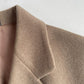 Saks Fifth Avenue (44) Wool Cashmere Made In Italy Camel Color Top Over Coat