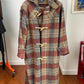VNTG Polo Ralph Lauren (XL) Wool/Alpaca Brushed Plaid Duffle Coat
