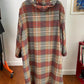 VNTG Polo Ralph Lauren (XL) Wool/Alpaca Brushed Plaid Duffle Coat
