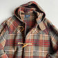 VNTG Polo Ralph Lauren (XL) Wool/Alpaca Brushed Plaid Duffle Coat