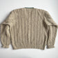 VVNTG Polo Ralph Lauren (XL) Wool/Alpaca Cable-Knit V-Neck Sweater
