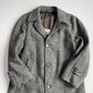 VNTG Harris Tweed (38R) 100% Wool Flecked Balmacaan Raglan Overcoat