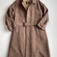 Invertere Coatwrights (38R) Wool Melange Balmacaan Belted Overcoat
