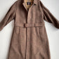 Invertere Coatwrights (38R) Wool Melange Balmacaan Belted Overcoat