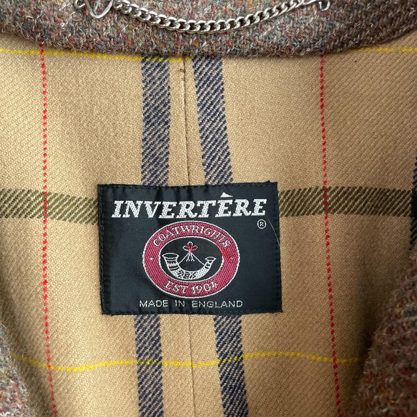 Invertere Coatwrights (38R) Wool Melange Balmacaan Belted Overcoat