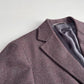 Canali (50EUR) "Kei" Wool Oxblood Topcoat