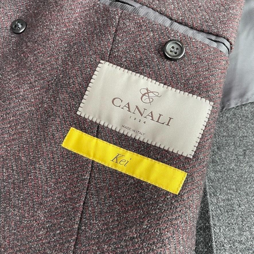 Canali (50EUR) "Kei" Wool Oxblood Topcoat