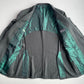 Kiton (56L Slim) 100% Cashmere 3-2 Roll Loden/Emerald Green Flannel Sports Coat