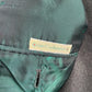 Kiton (56L Slim) 100% Cashmere 3-2 Roll Loden/Emerald Green Flannel Sports Coat