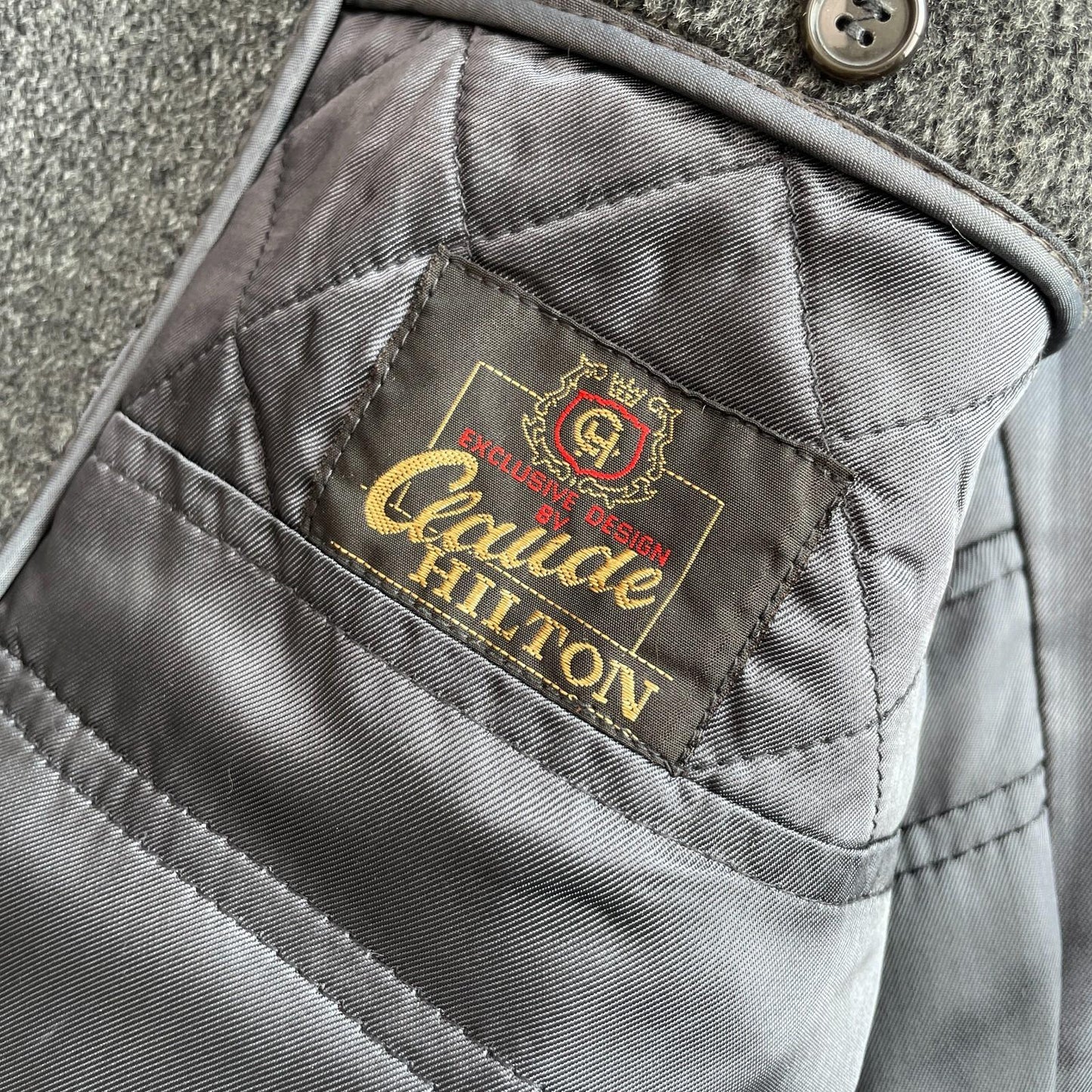 NWT Crombie (56) USSR Soviet Heavy Wool Vintage Overcoat
