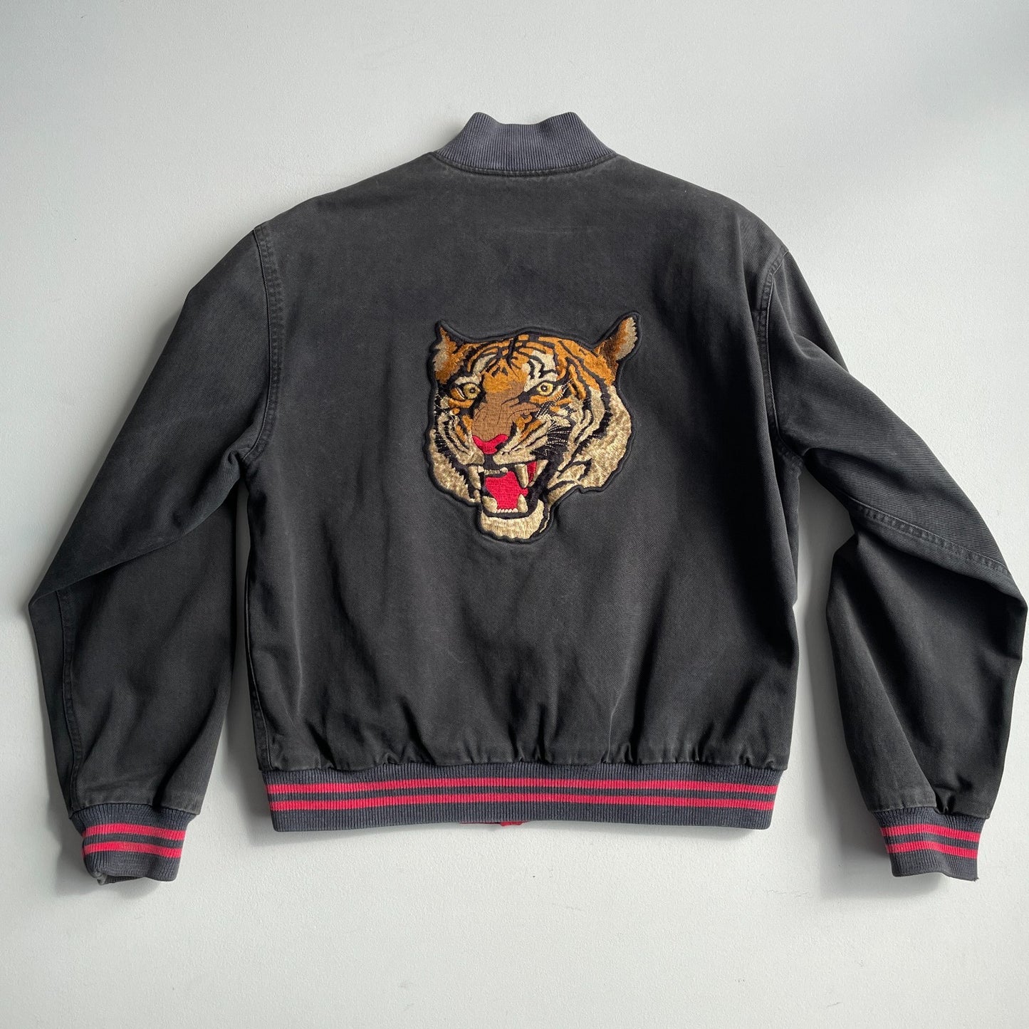 VNTG Ralph Lauren Polo Sport (M) Tiger Varsity Letter Embroidered Jacket
